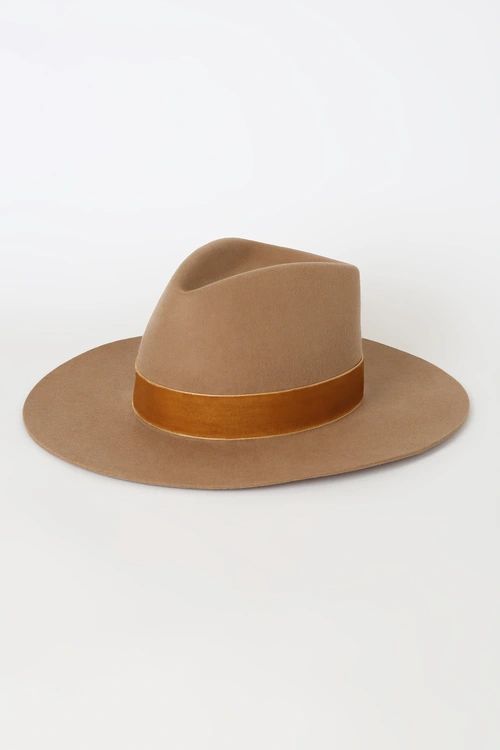 Benson Tri Brown Wool Hat | Lulus (US)
