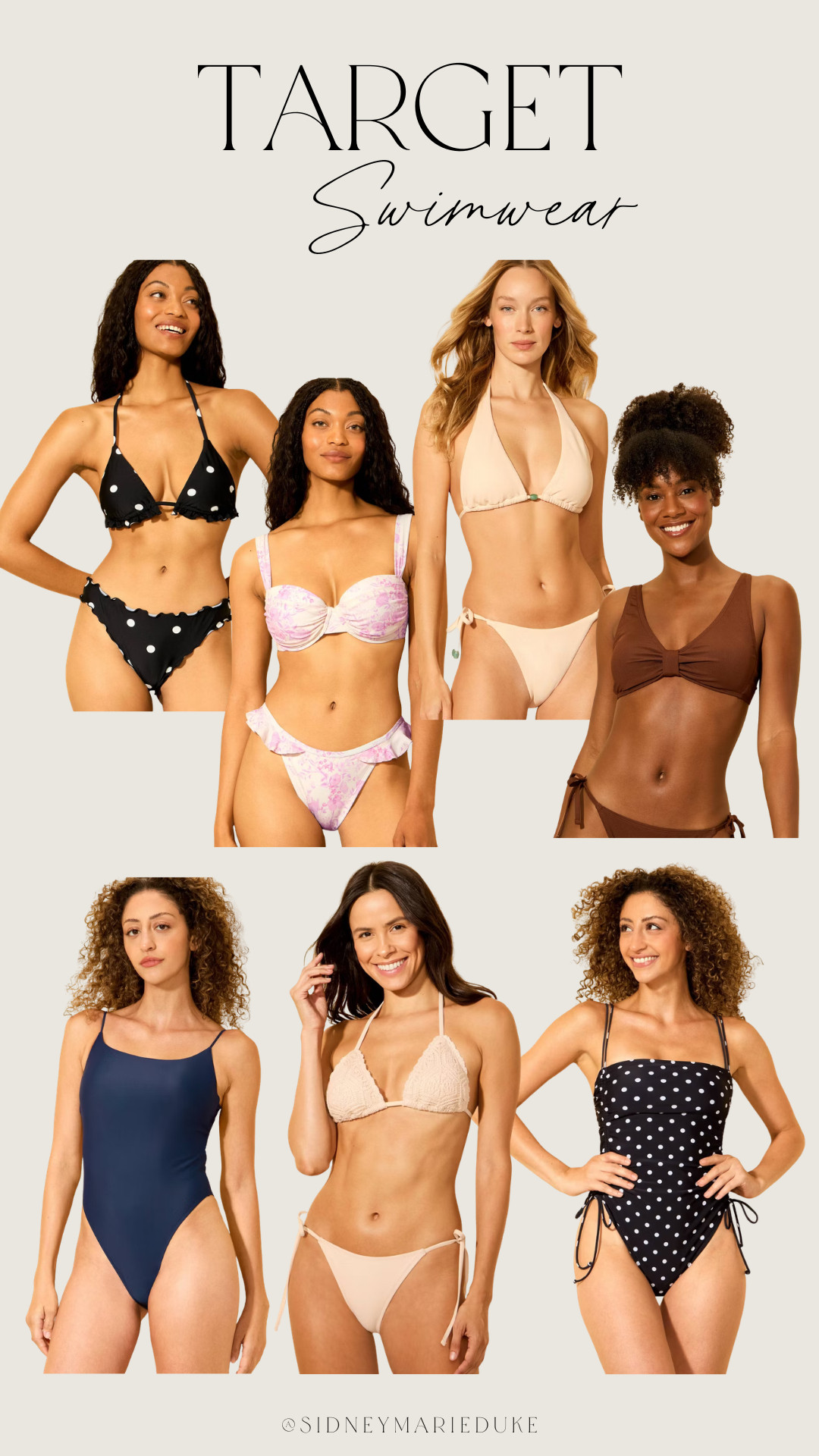 Target has the cutest swimwear right now! Here are some of my favorite suits 👙 

 #LTKSeasonal