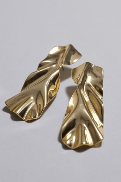 Sculptural Draped Earrings | H&M (UK, MY, IN, SG, PH, TW, HK)