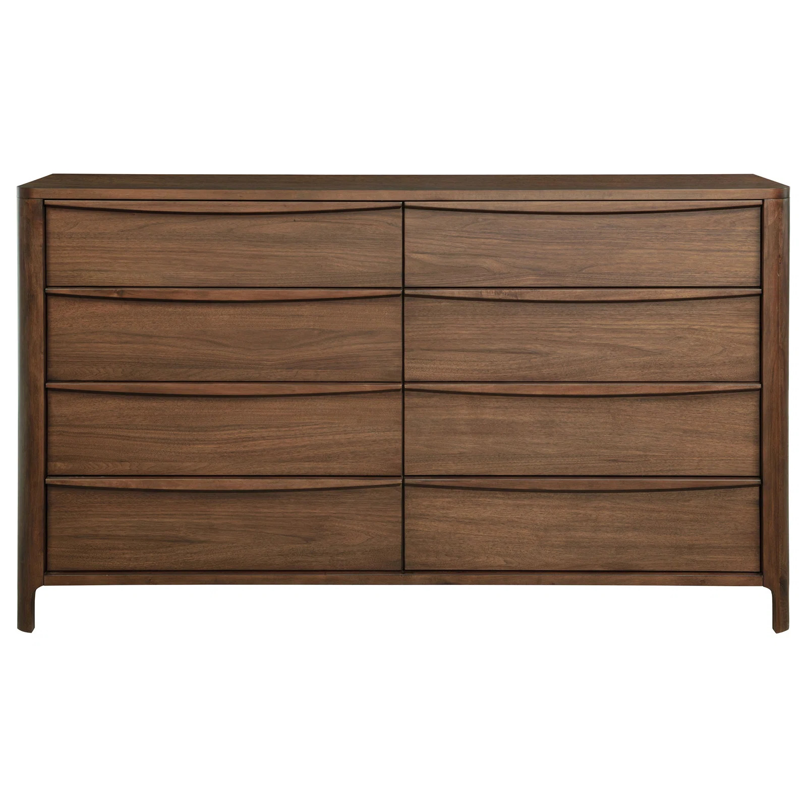 Ilythia 8-drawer Dresser Cabinet Walnut | Wayfair North America
