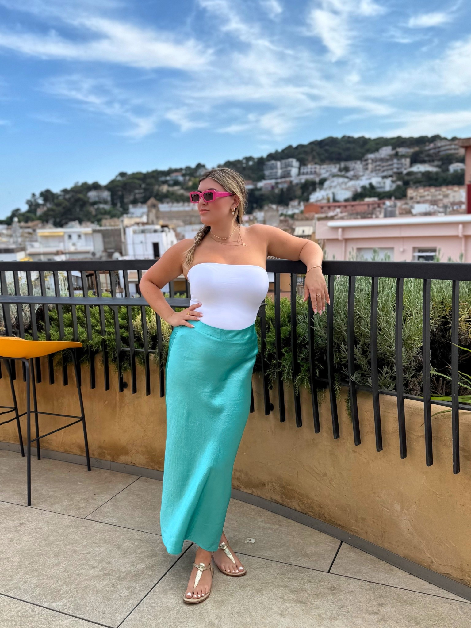 This skirt is on major sale right now!! Also comes in a bunch of other colors.
I sized up a size 

#LTKSaleAlert #LTKMidsize #LTKTravel