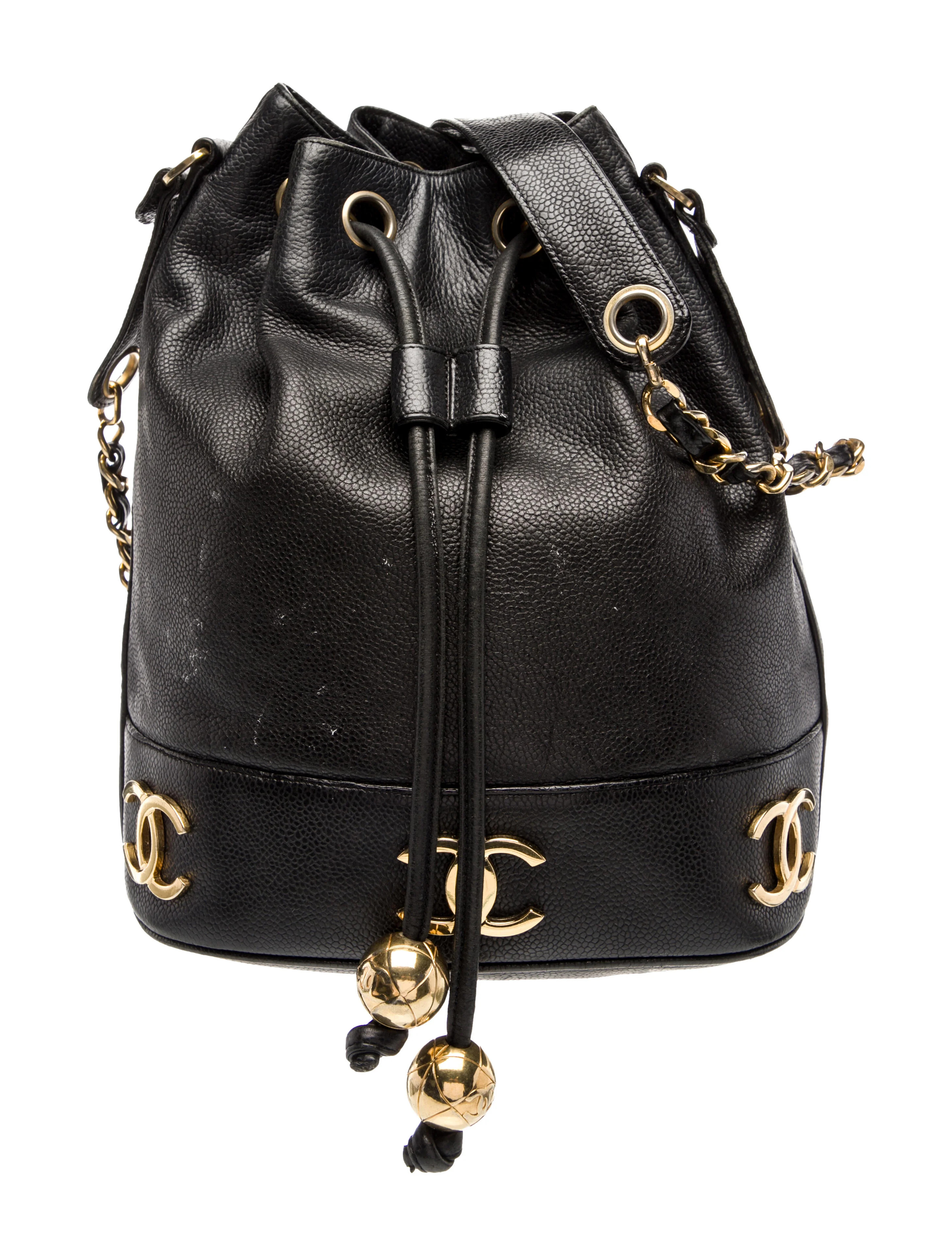 Triple CC Bucket Bag w/Pouch | The RealReal