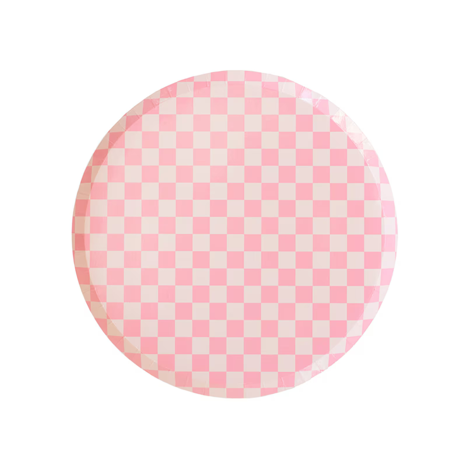 Check It! Tickle Me Pink Dinner Plates  - 8 Pk. | Etsy (US)
