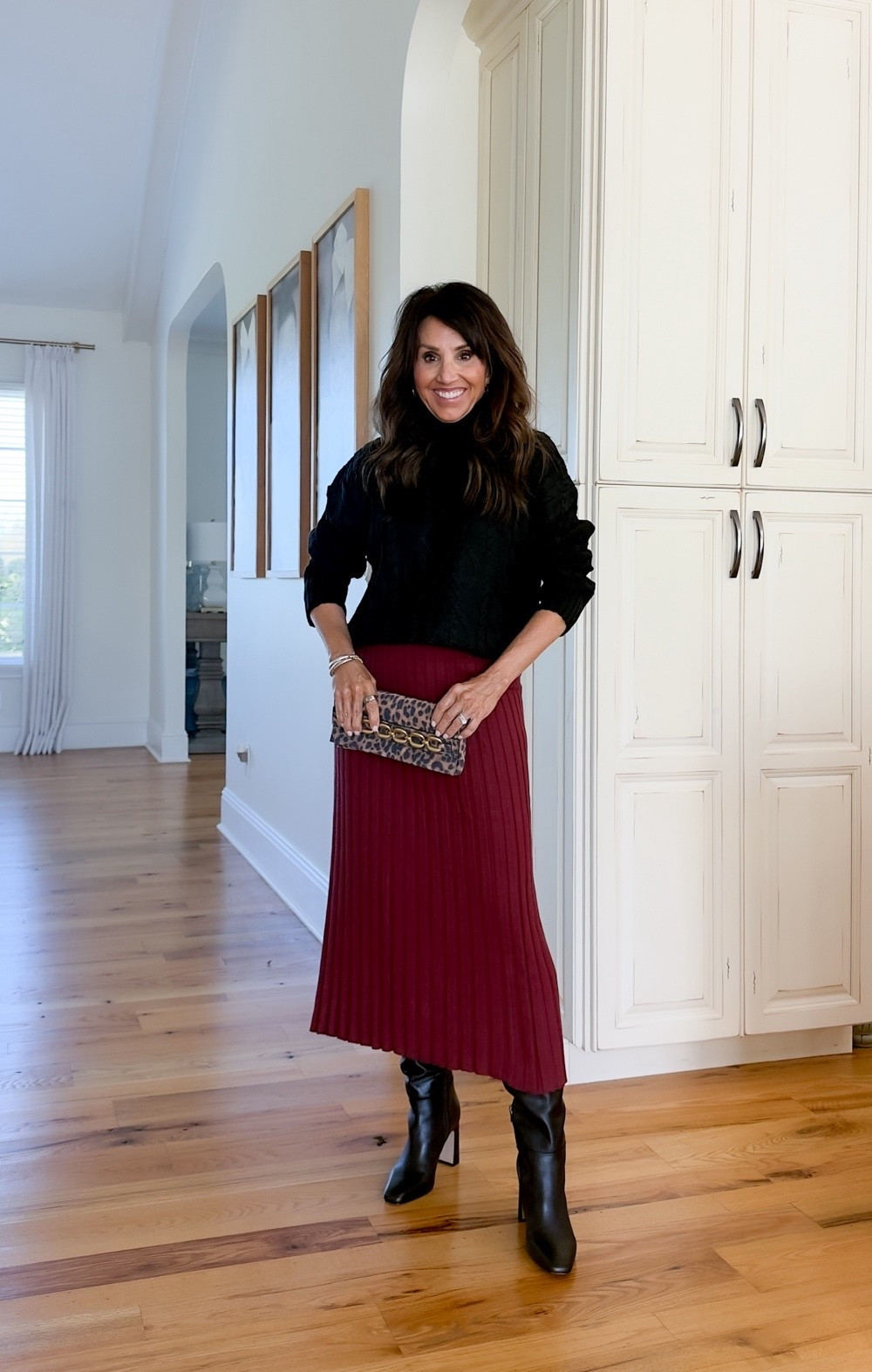 Target skirt outfit 
Sweater - small
Skirt- smalll

#LTKStyleTip #LTKSeasonal #LTKOver40
