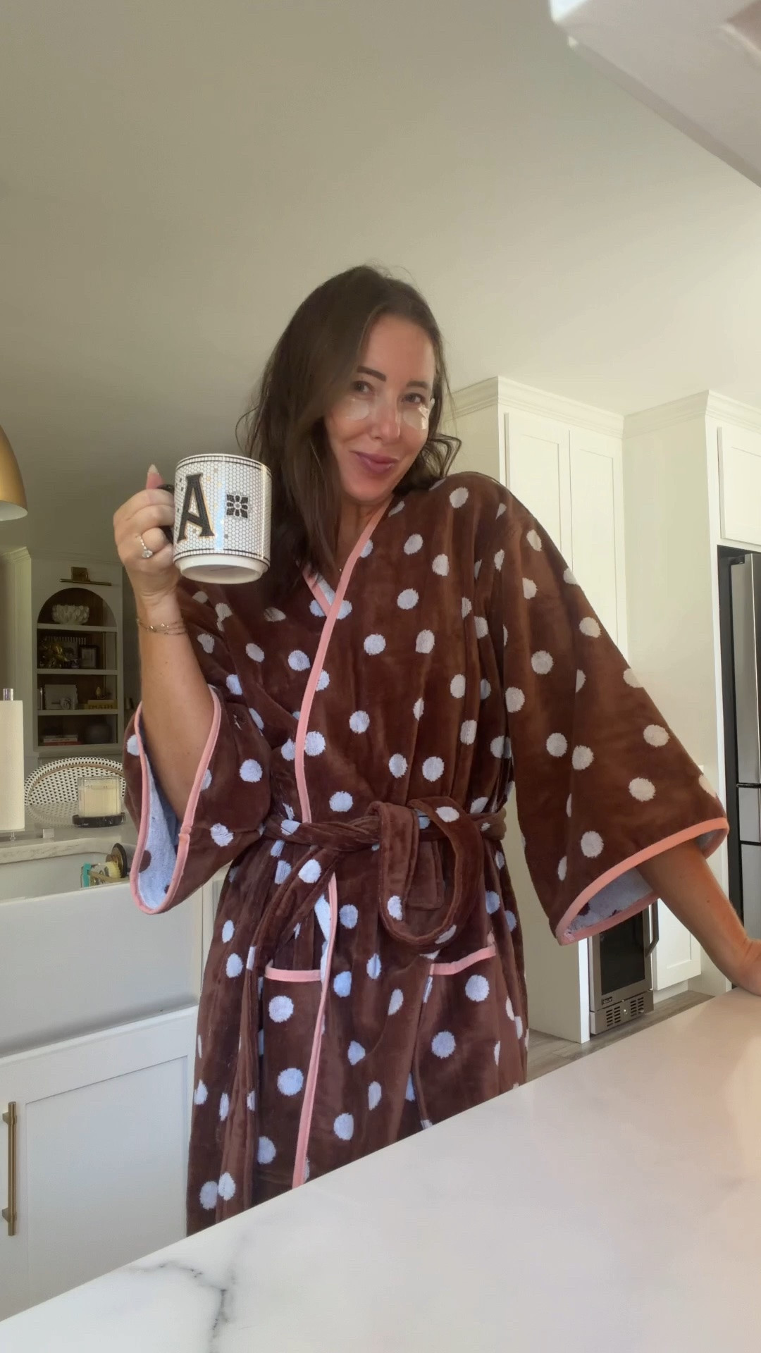 Lazy Saturday morning in my fall polka dot robe ✨🍂

#LTKHome #LTKselfcare #LTKBeauty