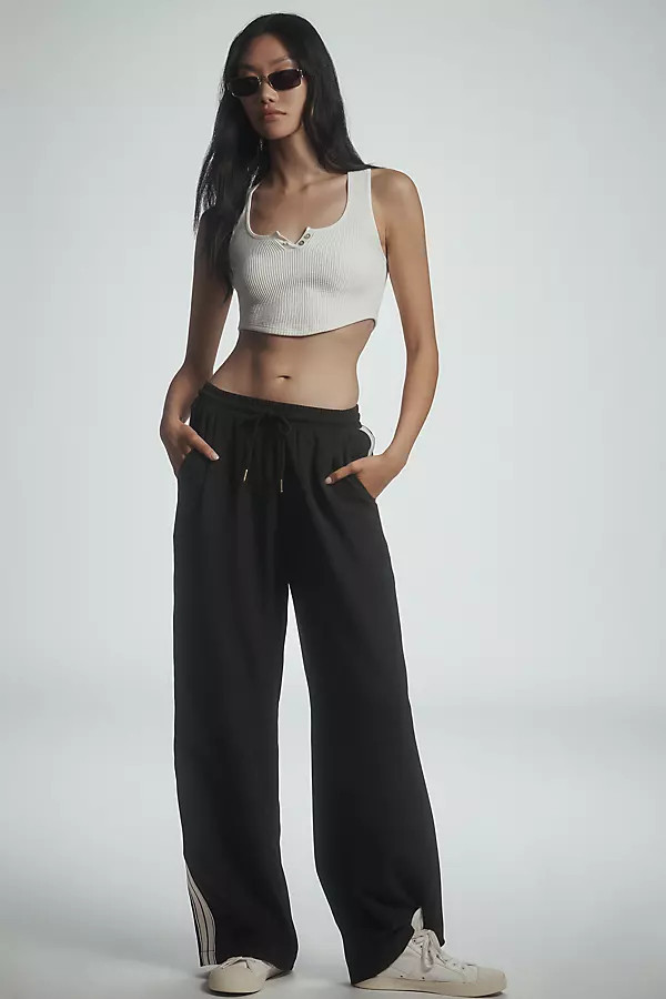 Ford Tie-Front Track Pants | Anthropologie (US)