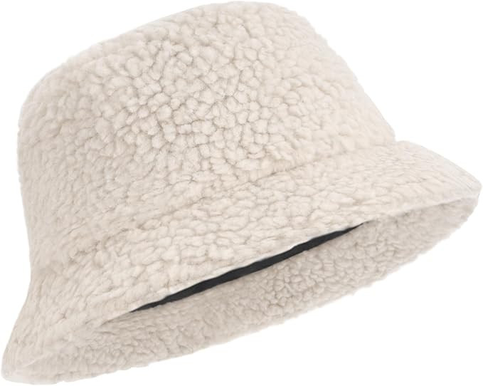 Zylioo XXL/3XL Lammwolle Winter Fischerhut Für Großen Kopf,Pelzig Teddy Lambswool Anglerhut Gr... | Amazon (DE)