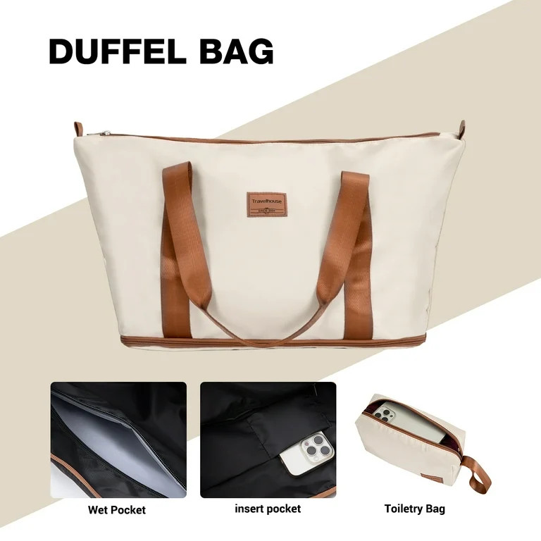 Travelhouse4.8 stars out of 1351 reviews(4.8)|1,351 Travelhouse 6 Piece Hardshell Luggage Set Har... | Walmart (US)