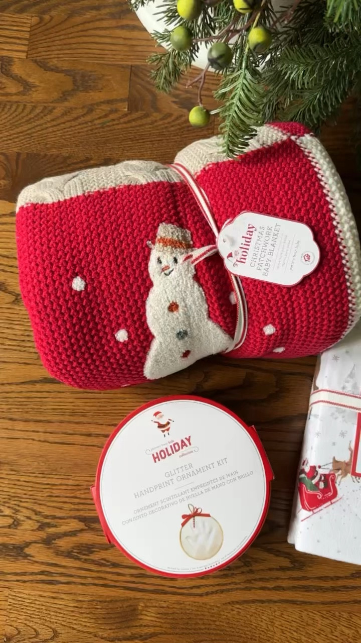 Pottery barn Christmas - kids pottery barn - pottery barn Christmas sheet - Christmas baby blanket - baby Christmas hand mold ornament 

#LTKHoliday #LTKbaby #LTKfamily