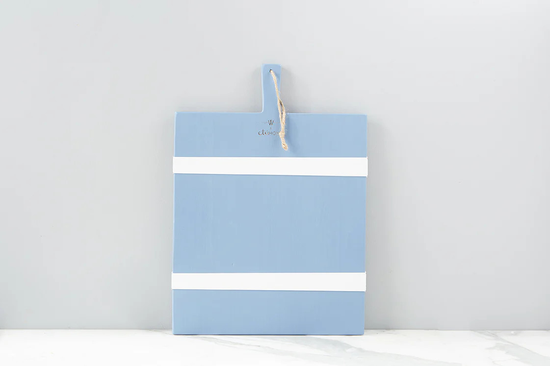 Caitlin Wilson French Blue/White Rectangle Mod Charcuterie Board | etúHOME