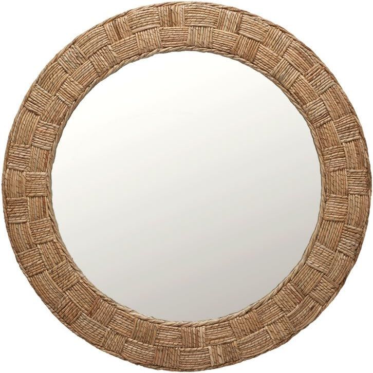 KOUBOO Round Rope Wall Mirror, Chequered | Amazon (US)