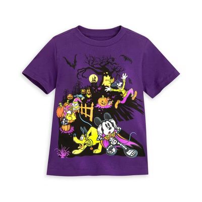 Boys' Mickey Mouse & Friends Halloween Short Sleeve Graphic T-Shirt - Disney store | Target