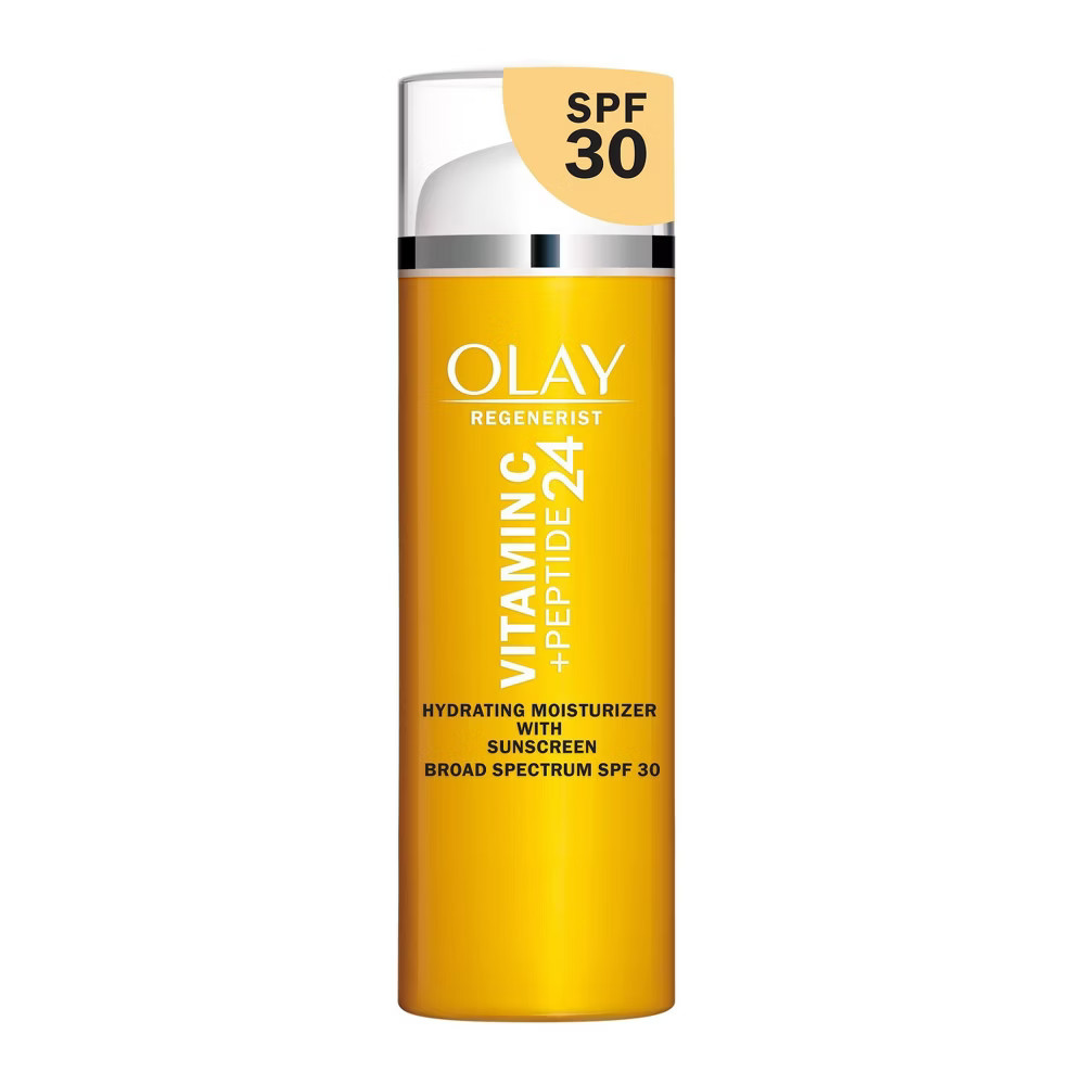 Olay Regenerist Vitamin C + Peptide 24 Face Moisturizer - SPF 30 - 1.7oz | Target