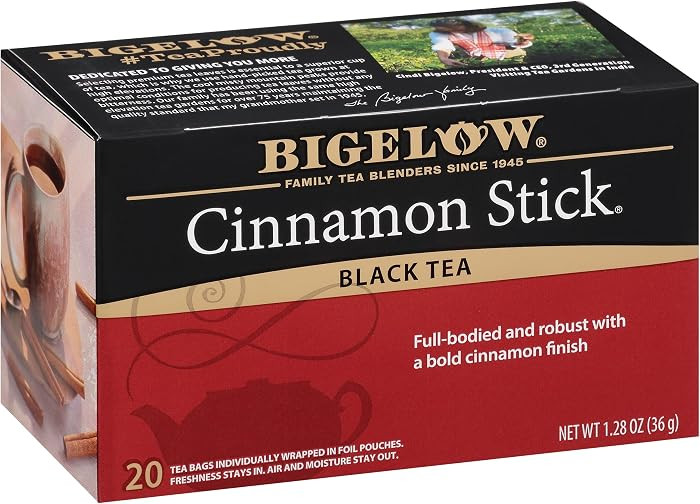 Bigelow Tea Cinnamon Stick Black Tea, 20 Count (Pack of 6) | Amazon (US)