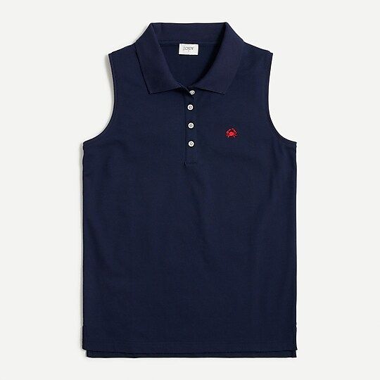 Sleeveless piqué polo shirtItem BH170 | J.Crew Factory