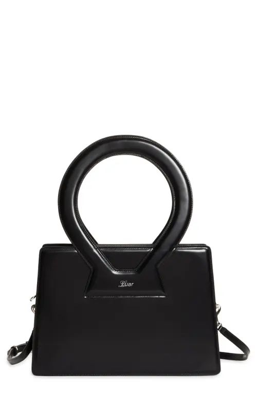 Luar Ana Large Smooth Leather Top Handle Bag in Black at Nordstrom | Nordstrom