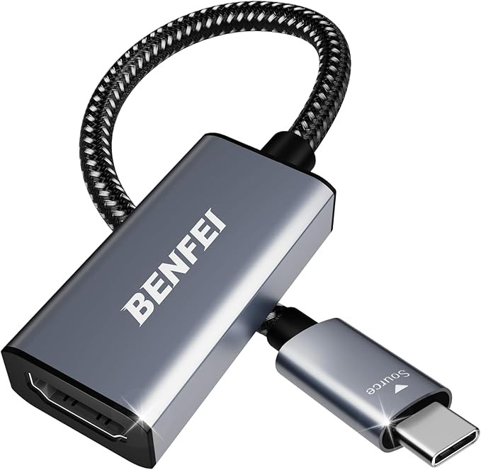 BENFEI USB C to HDMI Adapter, USB Type-C to HDMI Adapter [Thunderbolt 3/4 Compatible] with iPhone... | Amazon (US)