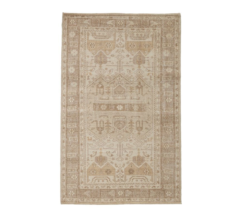 Nicolette Hand-Knotted Wool Rug | Pottery Barn (US)