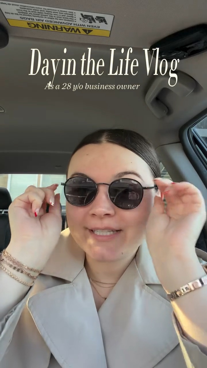 Comment DAY to shop my post 🫡

Ever wonder what a 20-something business owner does all day? Let me take you along for a day in the life 😏 As a young woman in business I find myself on the most interesting adventures including networking events, coffee shop trips and long days!!

#ditlvlog #workdayvlog #smallbusinessownercheck #womanownedbiz #youngentrepreneur