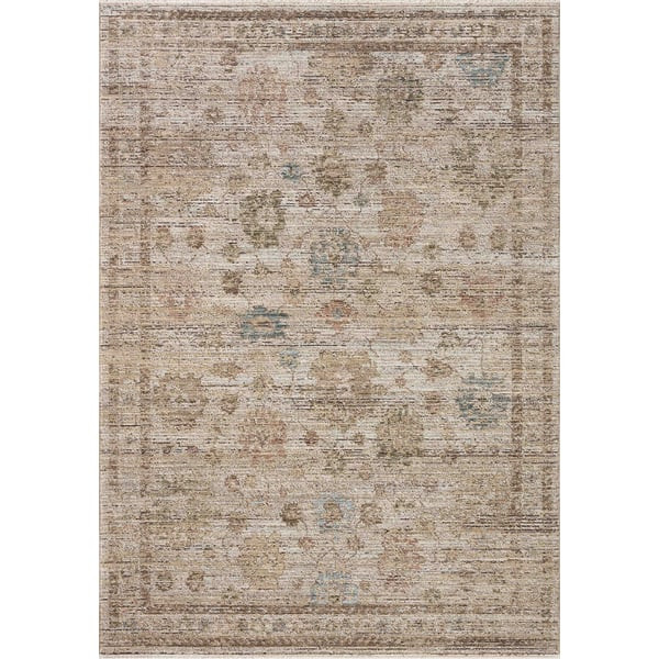 Priscilla PRL-06 Ivory Area Rug | Rugs Direct