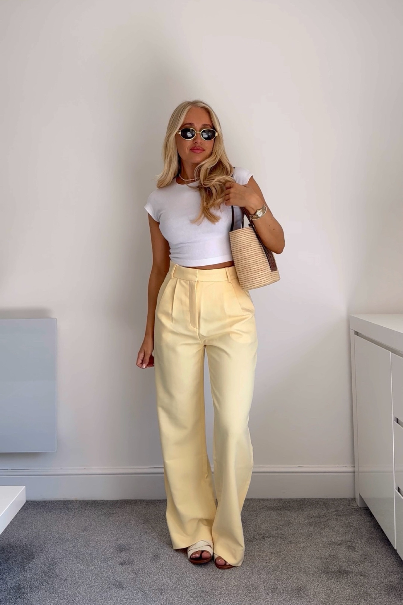 Summer casual/smart wear 💛 the trousers are gorg! 

#LTKsummer #LTKuk #LTKstyletip