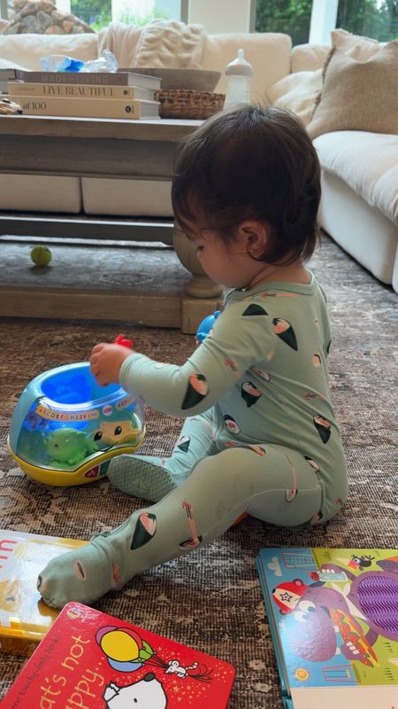 Teddi loves this Fish tank toy with 35 songs and teaches the alphabet and colors! Under $20! 

#LTKbaby #LTKGiftGuide #LTKkids