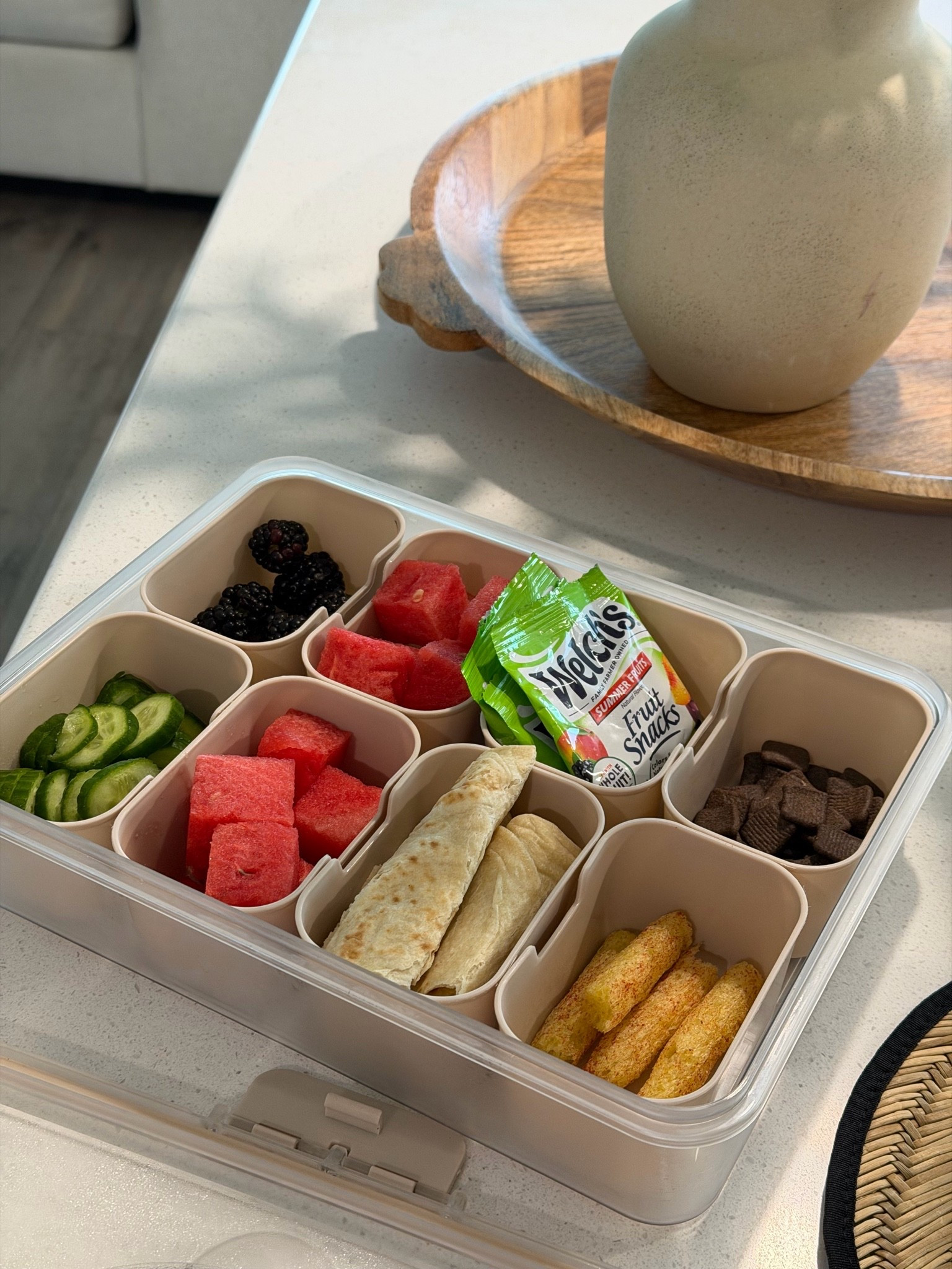 Our favorite on the go snackle box!!! Perfect for the kids for summer days out and about! On sale for Amazon prime week!

#LTKmomlife #LTKKids #LTKSaleAlert