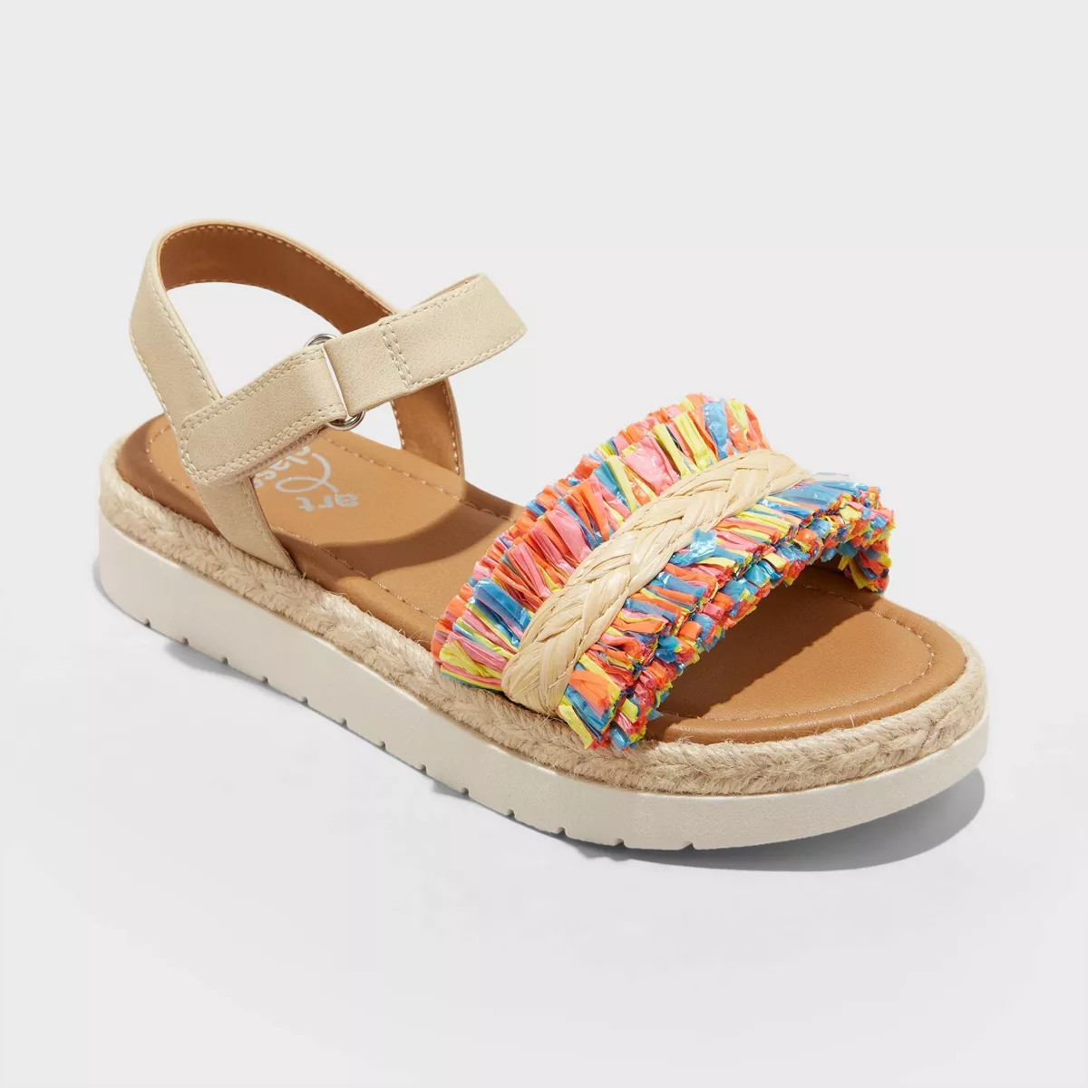 Girls' Andi Raffia Sandals - art class™ | Target