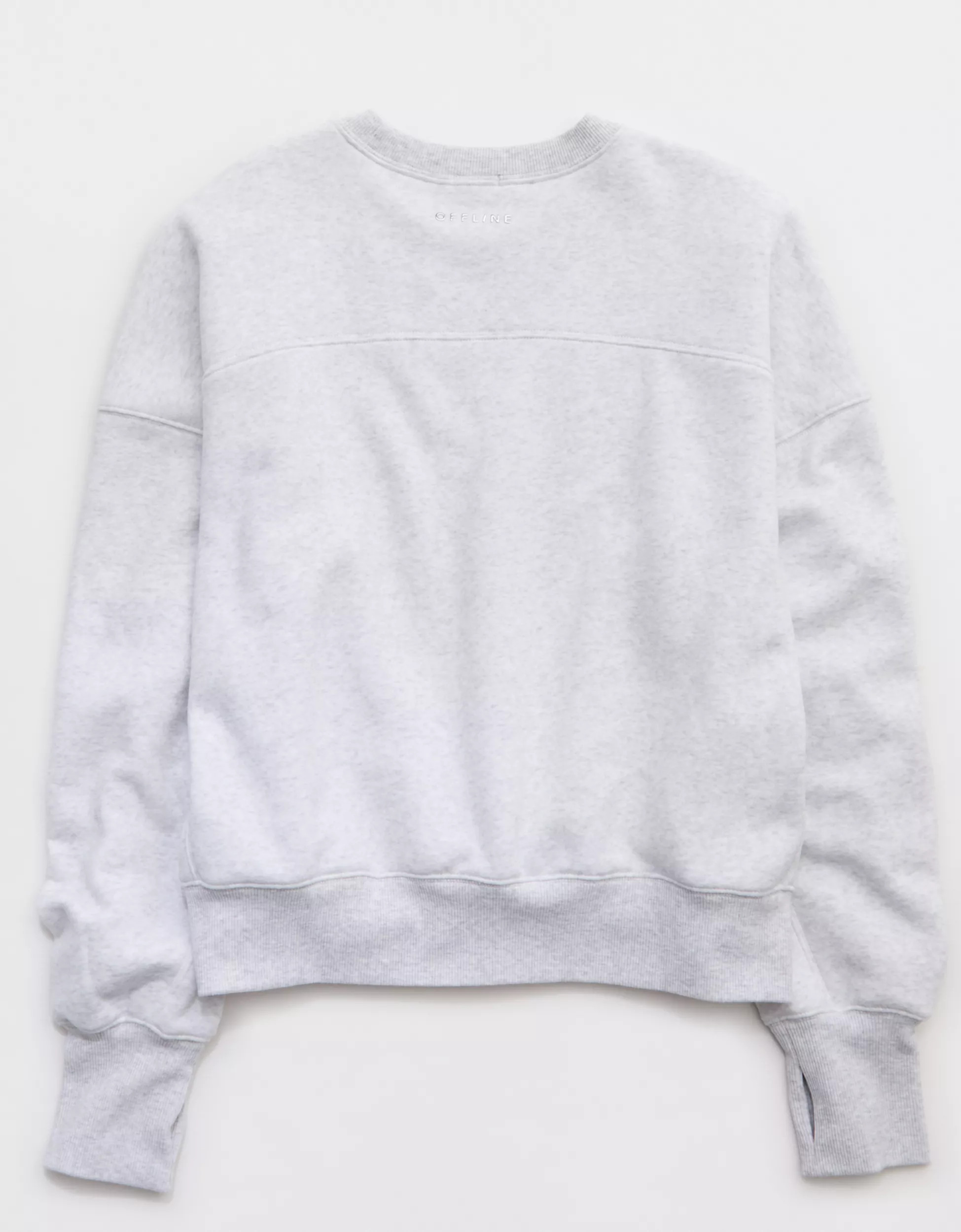 OFFLINE By Aerie Cloud Fleece Classic Crewneck Sweatshirt | Aerie