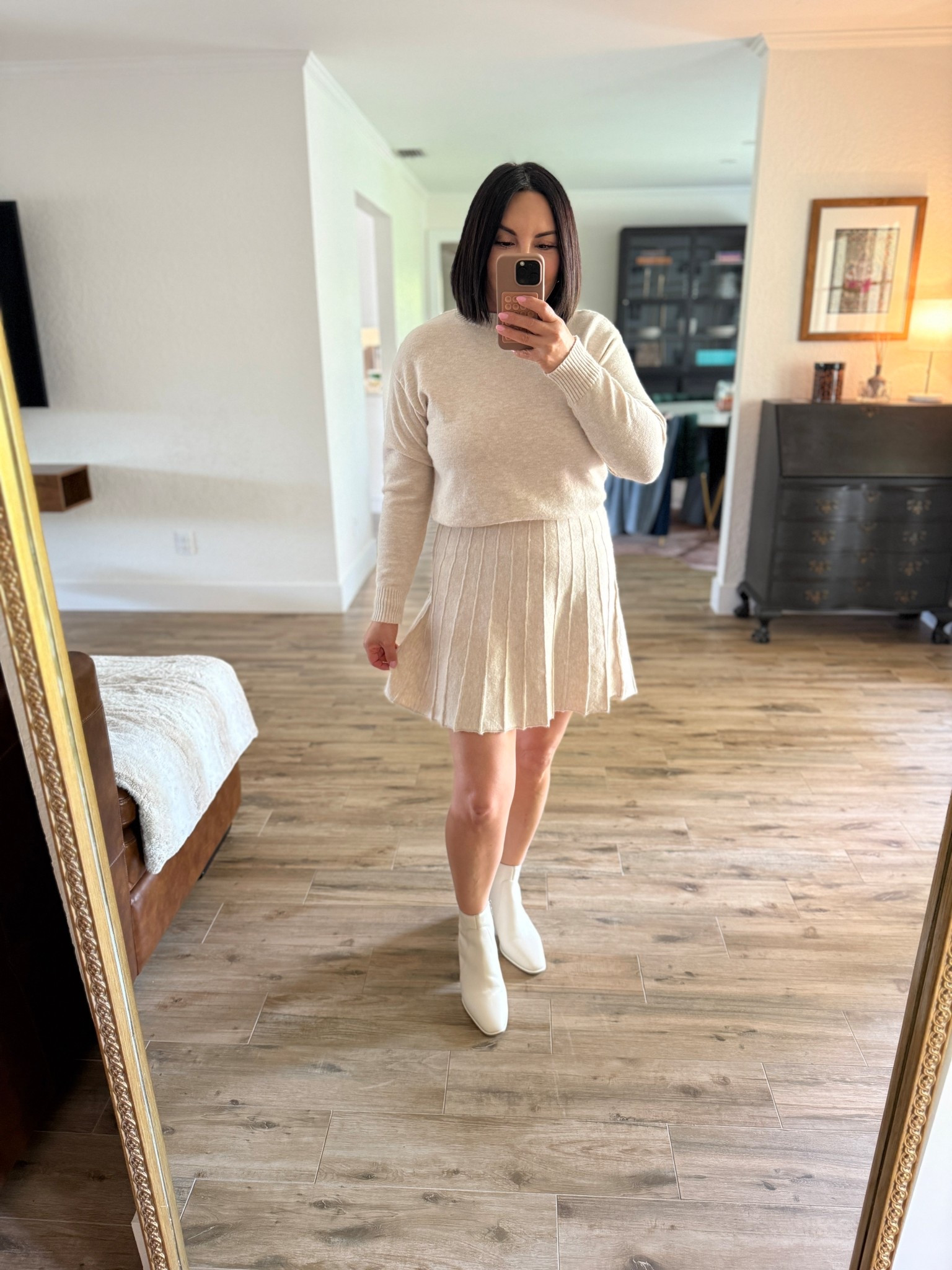 #falloutfit #skirtset #booties #pleatedskirt #cuteoutfits 

#LTKFindsUnder50 #LTKStyleTip #LTKFindsUnder100