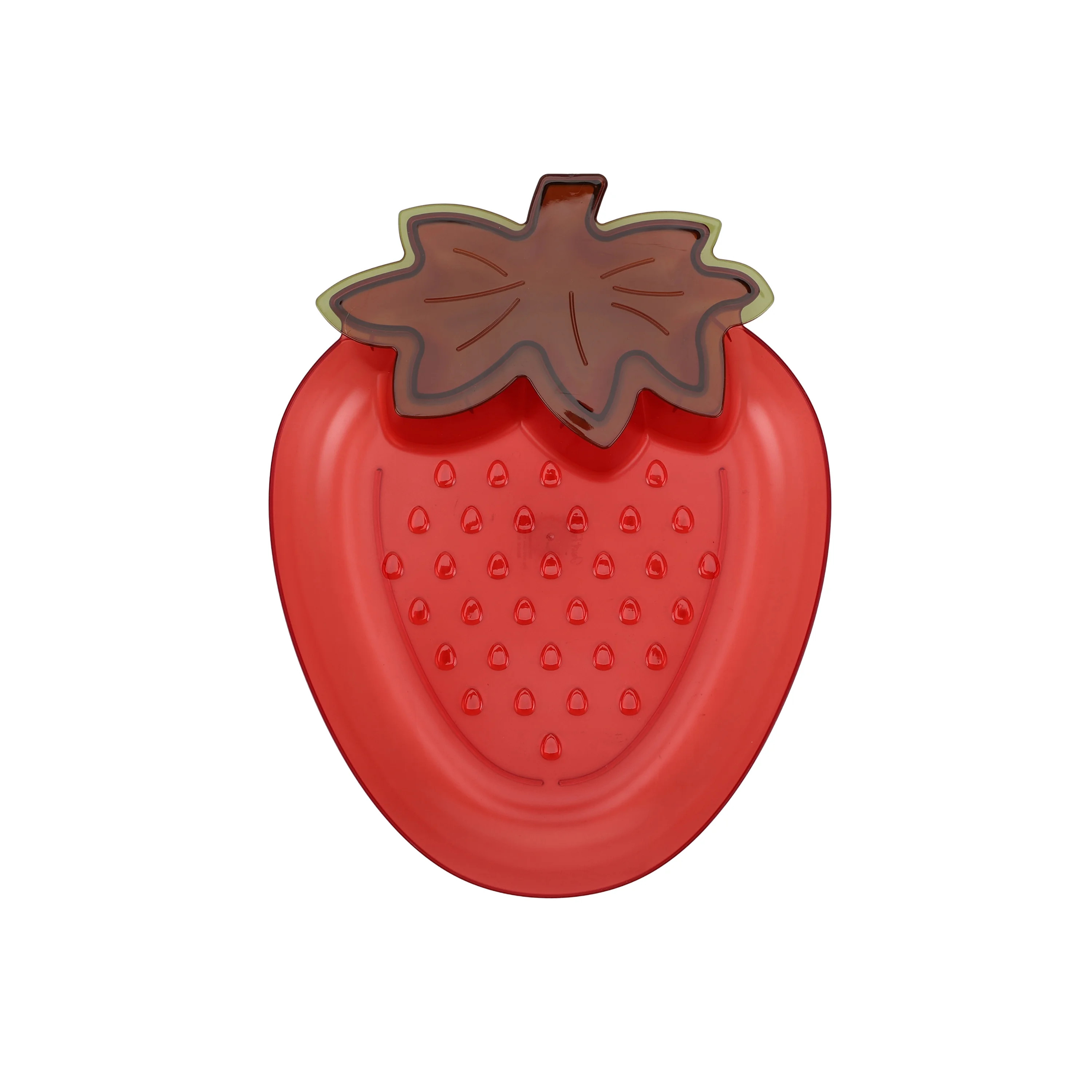 Just Feed Me by Jessie James Decker Strawberry Shaped Serving Tray - Walmart.com | Walmart (US)