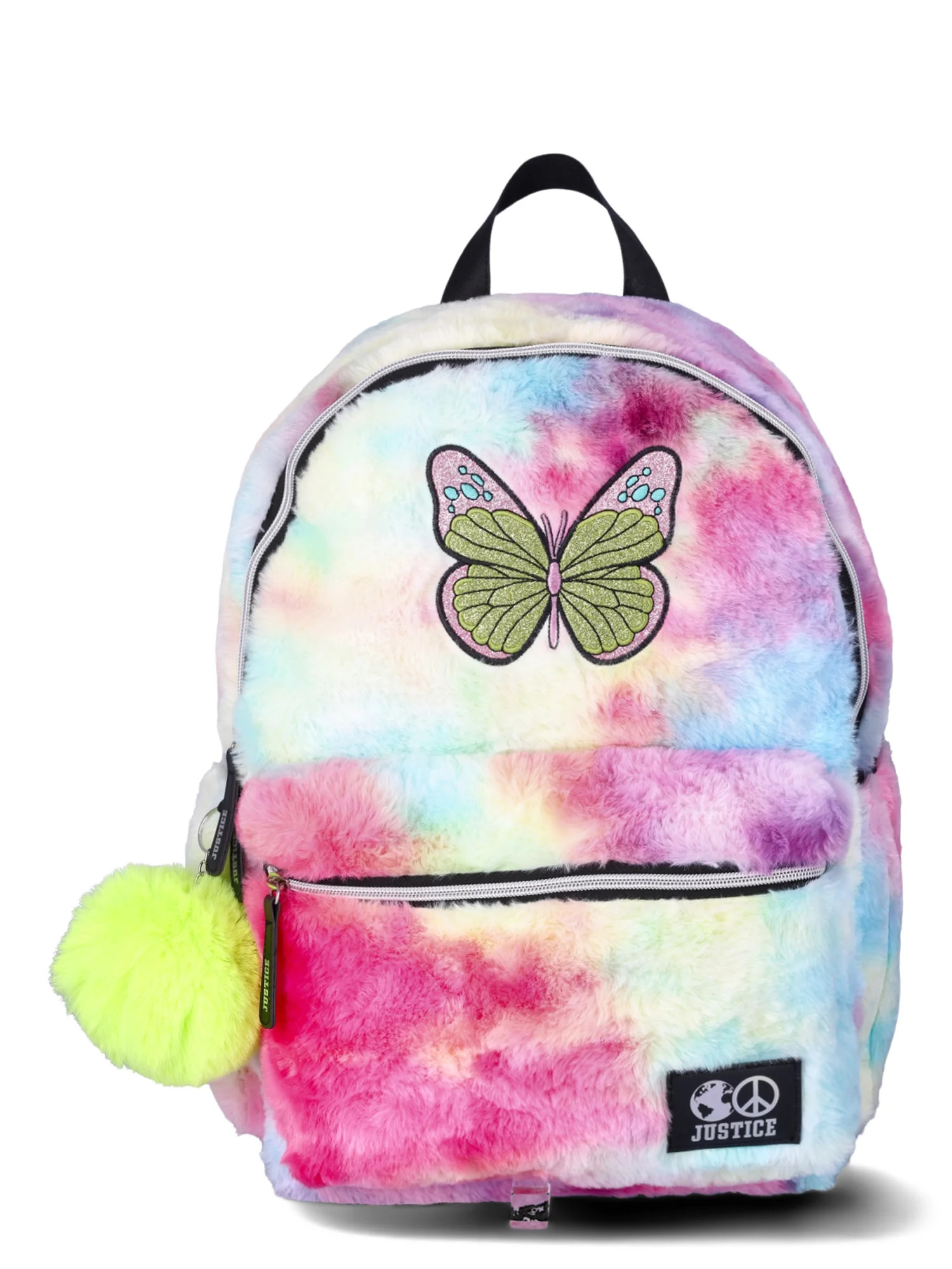 Justice Butterfly Girls 17" Backpack, Rainbow | Walmart (US)