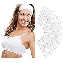 Styla Hair Solid Headband for All Hair Types – 6 Pack Wide Headbands for Women in Soft Stretch Fabri | Amazon (US)