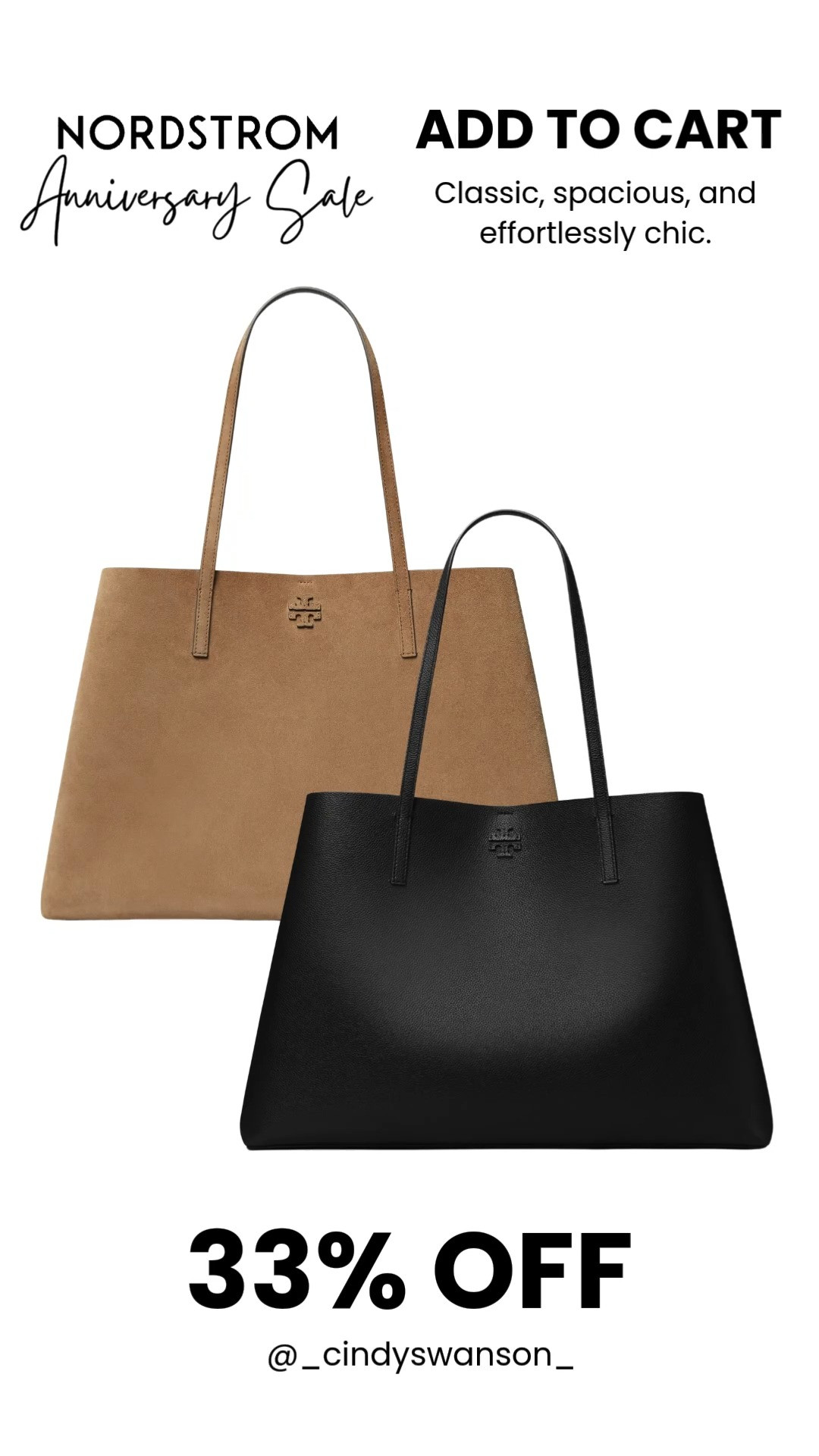 A classic tote is one of the smartest purchases you can make, and this one checks every box! Spacious enough for work, travel, or everyday essentials, yet polished enough to elevate any outfit. 

At 33% off during the Nordstrom Anniversary Sale, it's an investment piece you'll carry for years.

💡 LTK MADE EASY
❤️ Heart = Support my posts!
🔖 Save = Get sale & restock alerts
📋 Lists = Keep favorites organized
📲 Share = Send lists and products to a friend. Hello, Christmas List!
💬 Comment = Ask me anything about these finds. :-) 

 #LTKootd #LTKOver40 #LTKSaleAlert