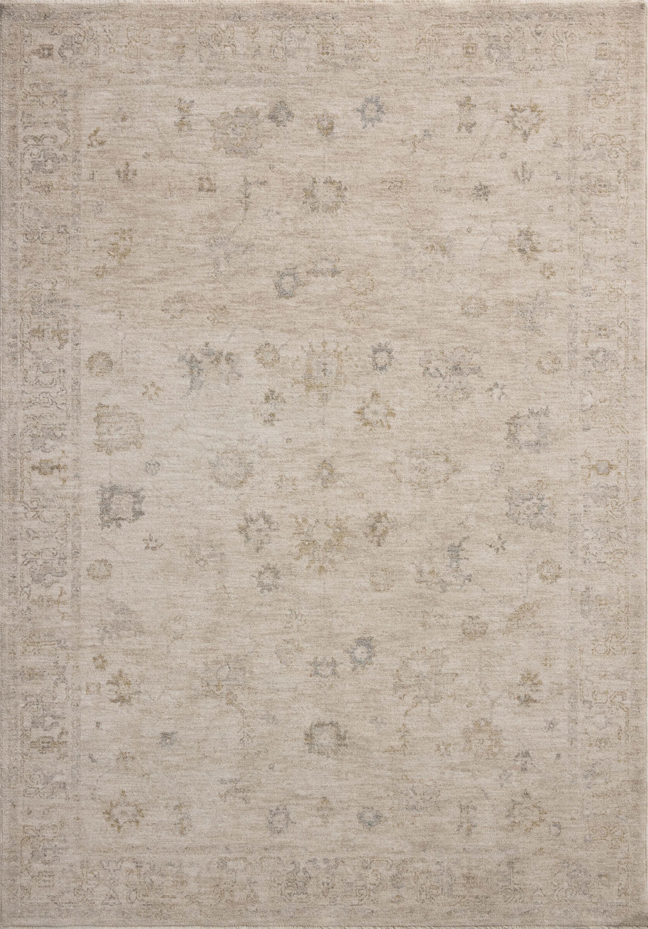 Chris Loves Julia x Loloi Louisa Oatmeal / Stone Area Rug | Wayfair North America