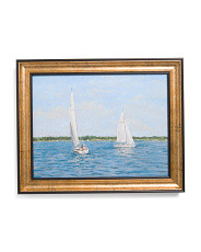 16x20 Two Sailboats Wall Art | Marshalls
