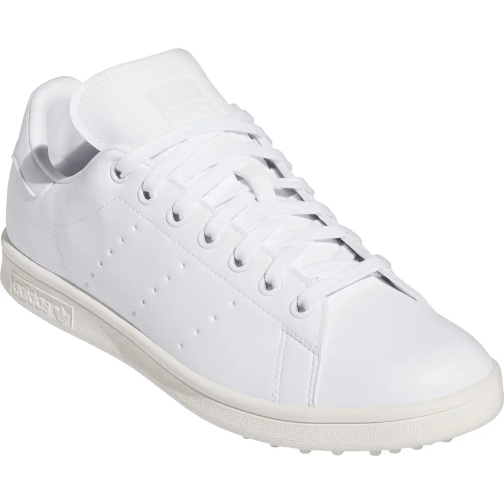 adidas Golf Gender Inclusive Stan Smith Spikeless Golf Shoe in White/White at Nordstrom Rack, Size 9.5 Women's / 8.5 Men's | Nordstrom Rack