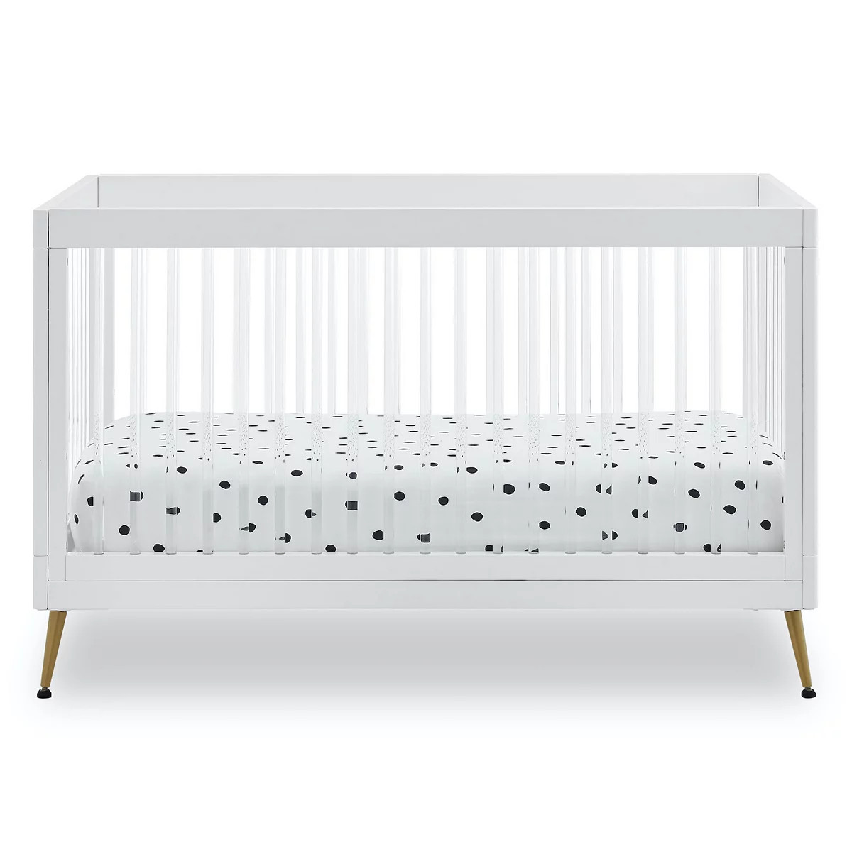 Delta Children Sloane 4-in-1 Acrylic Convertible Crib with Included Conversion Rails | Kohl's