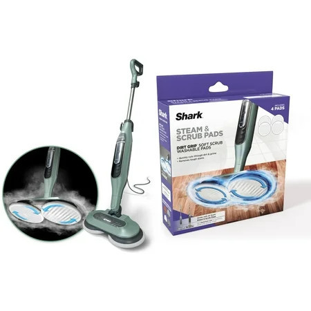 Shark® Steam & Scrub All-in-One Scrubbing and Sanitizing Hard Floor Steam Mop S7000 & XKITP7000D | Walmart (US)