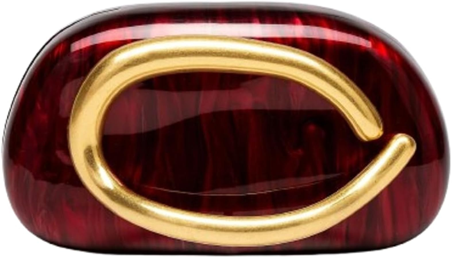 Women PU Leather Evening Handbags with Chain Trendy Crossbody Metal Decoration Shoulder Bag Causa... | Amazon (US)