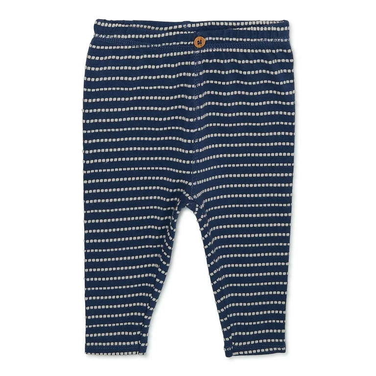 easy-peasy Baby Organic Texture Leggings, Sizes 0-24 Months | Walmart (US)
