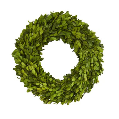 Preserved Boxwood Wreath | Wayfair North America