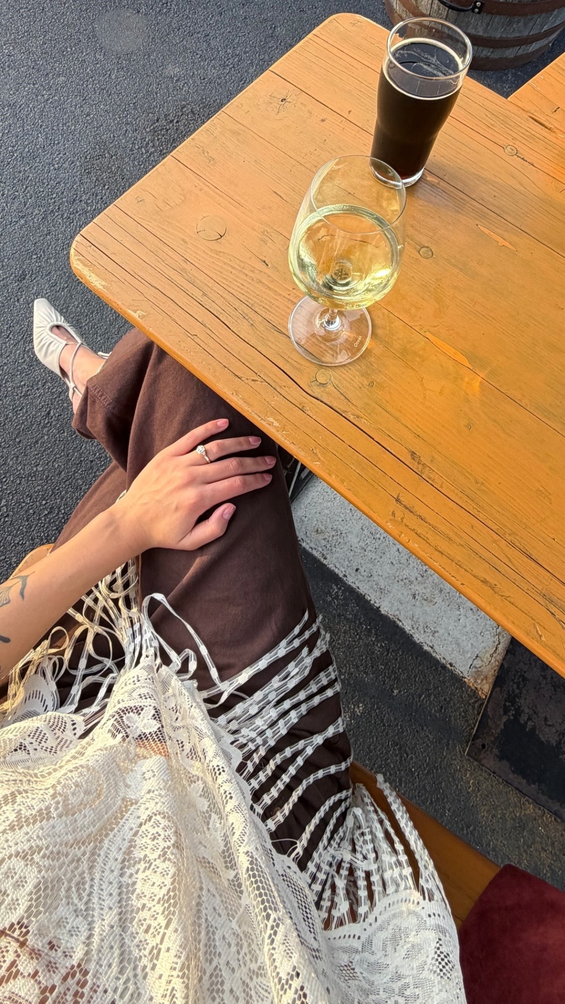 Breaking in my wedding shoes 

#LTKdayinmylife #LTKWedding