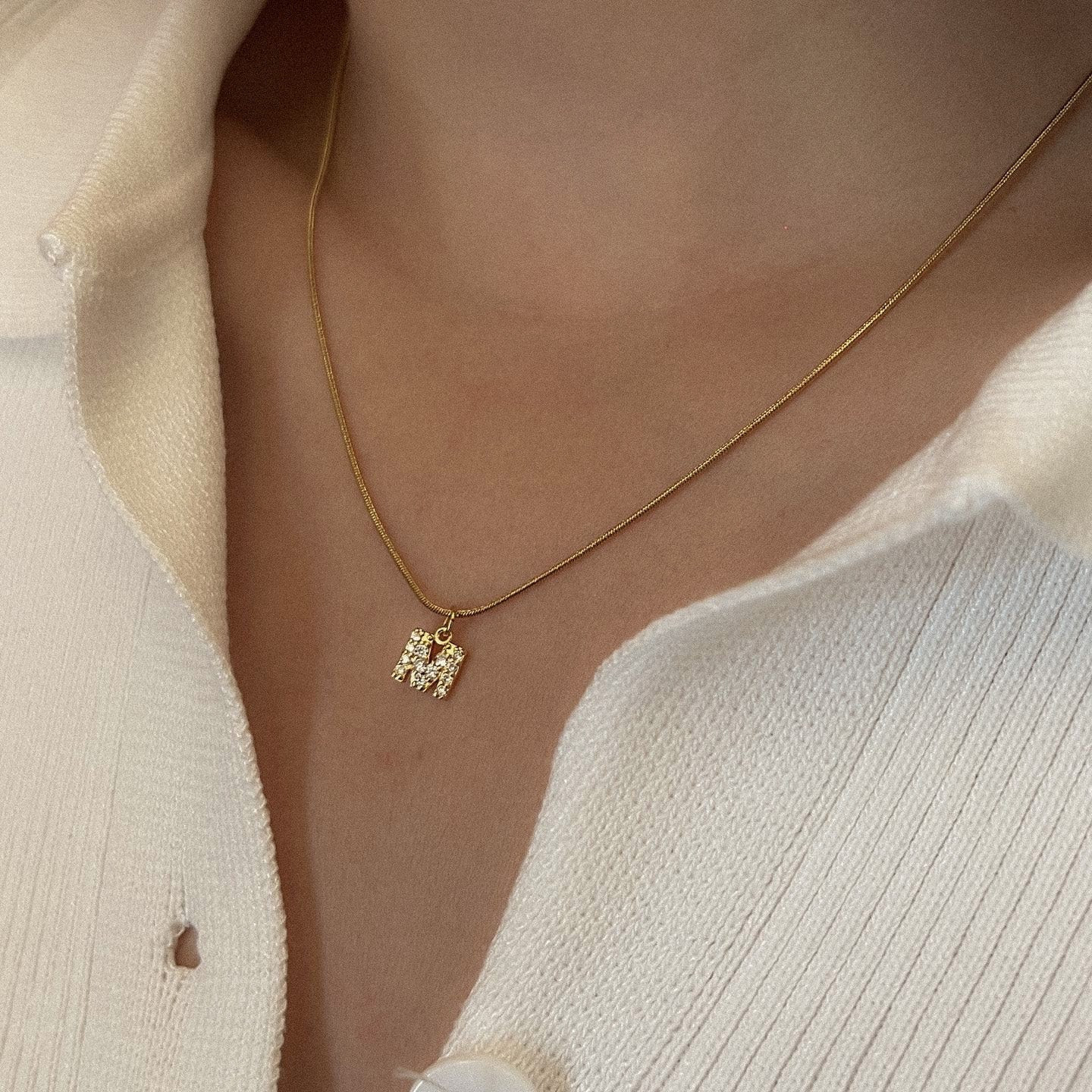 Letter Necklace | Joiana Jewelry
