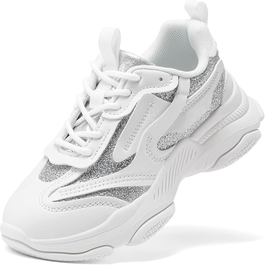 DREAM PAIRS Girls Chunky Sneakers Jelly Sole Shoes | Amazon (US)