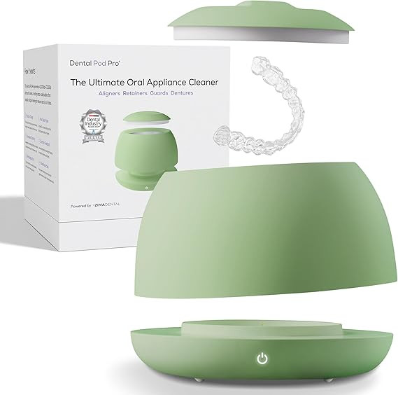 Zima Dental Pod PRO: New Ultrasonic Retainer Cleaner Machine. Market-Leading, Best Aligner Cleane... | Amazon (US)