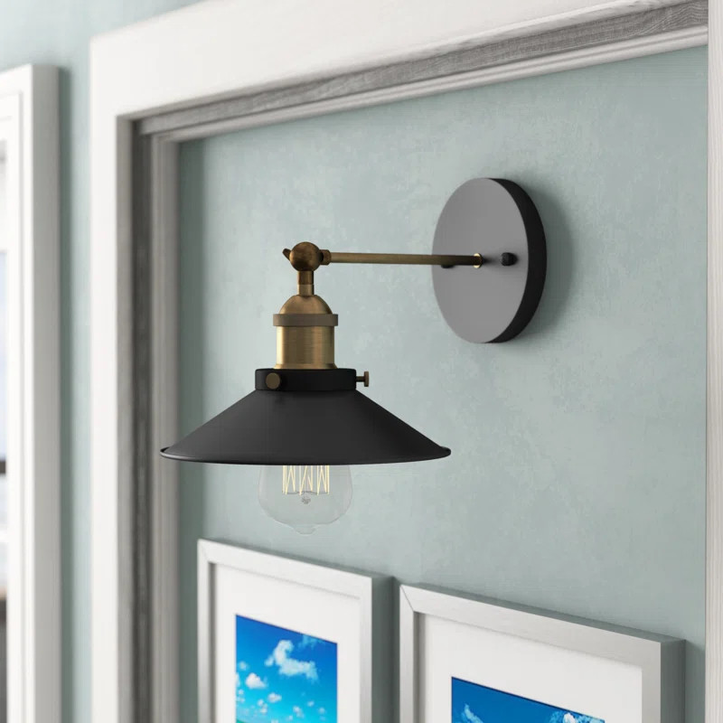Zellner 1-Light Armed Sconce | Wayfair North America