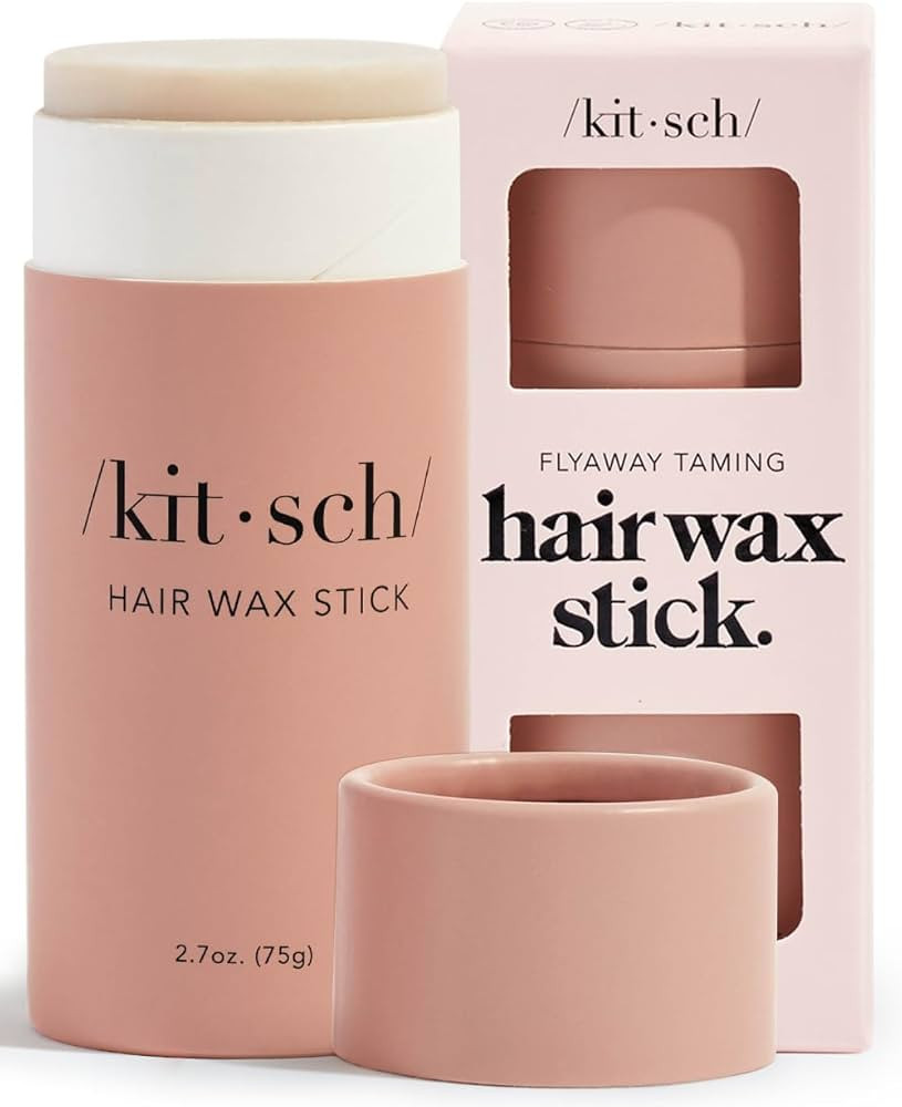 Kitsch Hair Wax Stick for Women & Men - Hair Slick Back Stick, Anti-Frizz and Fly Away Hair Tamer... | Amazon (US)