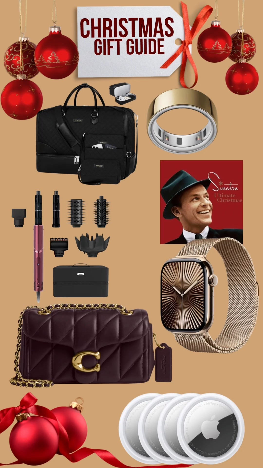Amazon gift ideas
Purse
Ours Ring
Shark
Apple Watch

#LTKHoliday #LTKGiftGuide #LTKselfcare