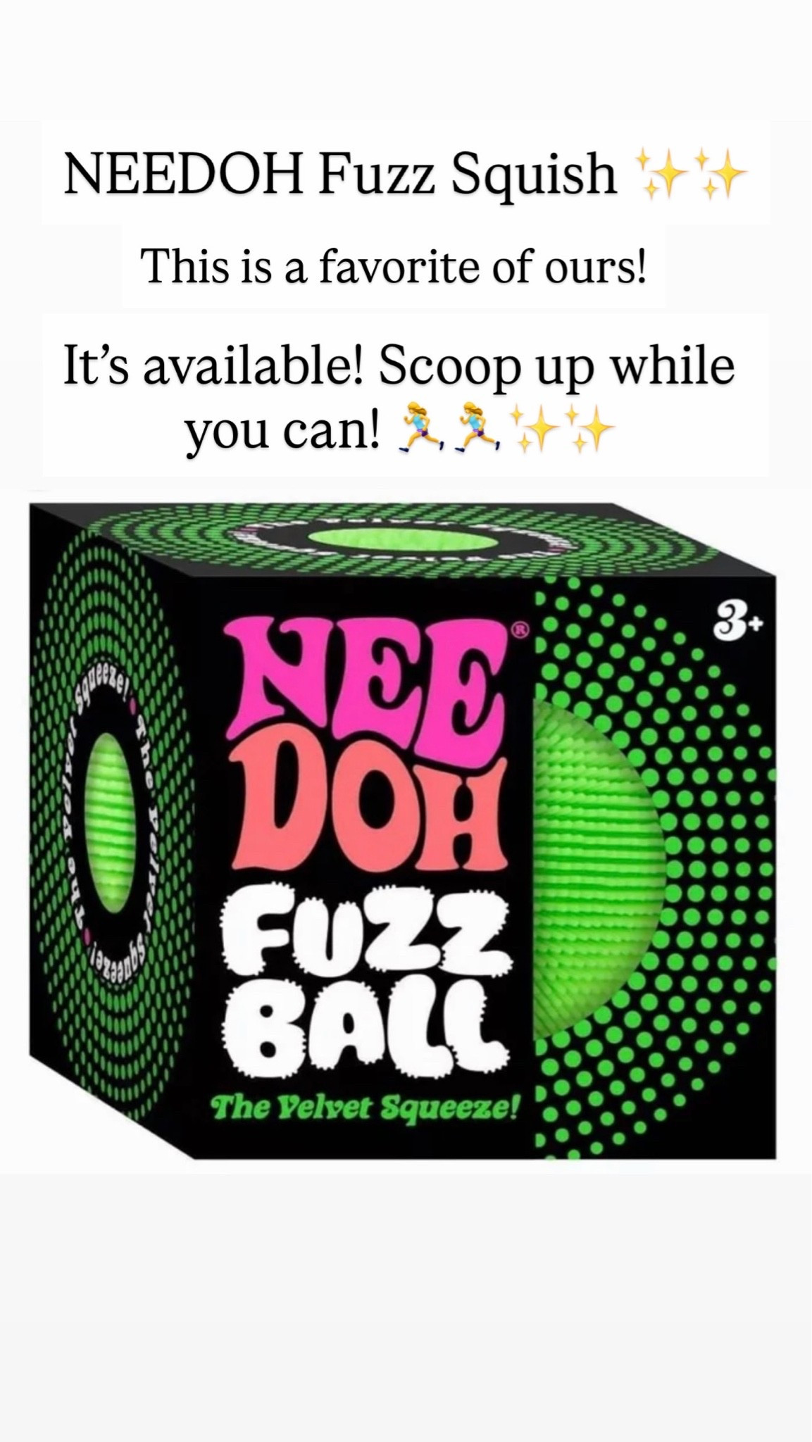 NEEDOH FUZZ SQUISH 🩷

#LTKKids